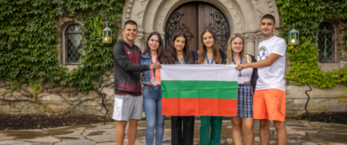 High School Students from Bulgaria studying abroad in the United States at a private, Independent School.