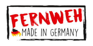 Red logo for Fernweh directory, Weltweiser Youth Fair Organizer in Germany