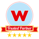 Red logo seal showing ASSIST is a trusted partner Weltweiser Youth Fair Organizer in Germany