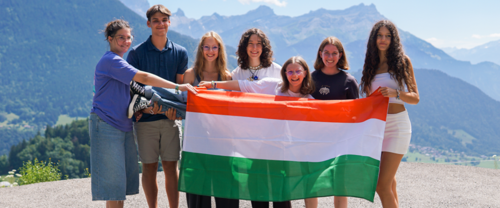 A group of Hungarian high school students who earned an ASSIST scholarship to study abroad in the United States of America at an Independent, Private school